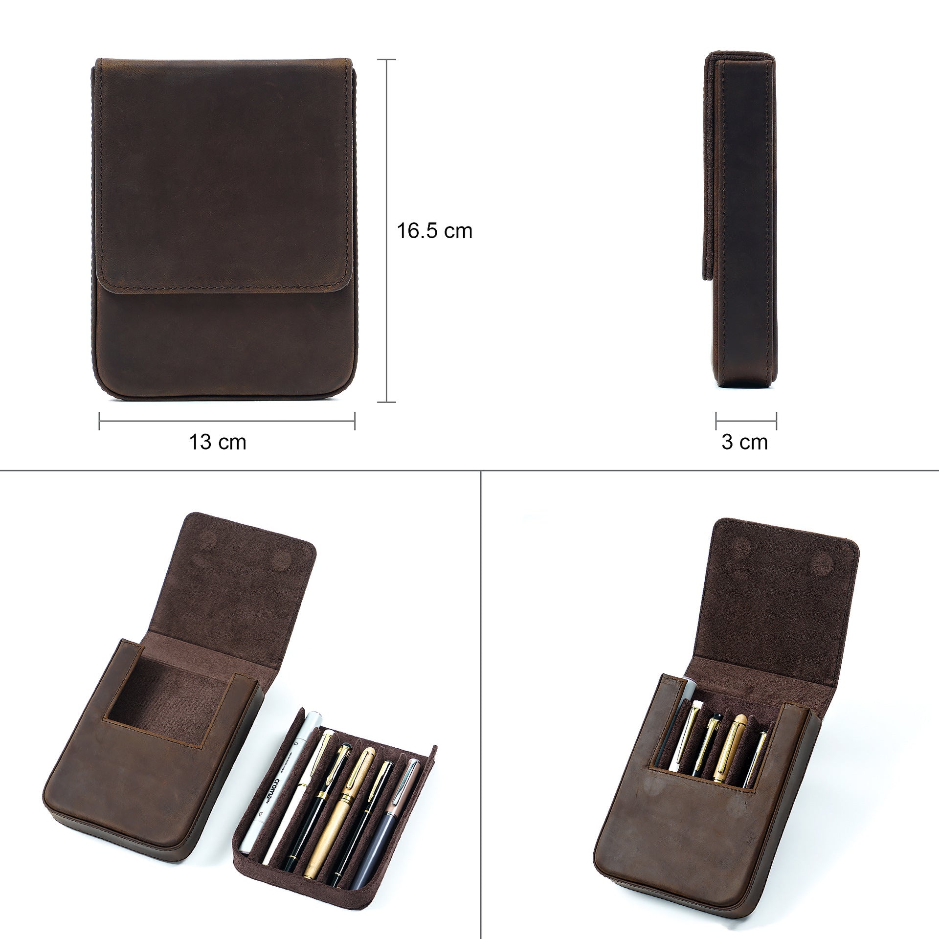 Wholesale Handmade Magnetic Drawer Pencil Case